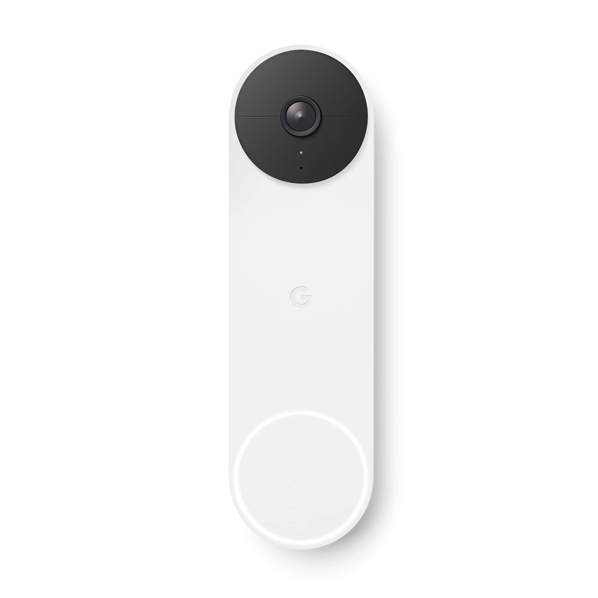 Sonnette Vidéo Sans Fil Google Nest Doorbell 720p - Couleur Neige
