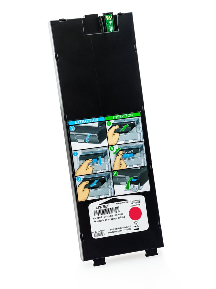 IS56INK/4137700D Ink Tank Direct Replacement for IS5000 / IM6000 Postage Meters + 7 Packs Part # 746