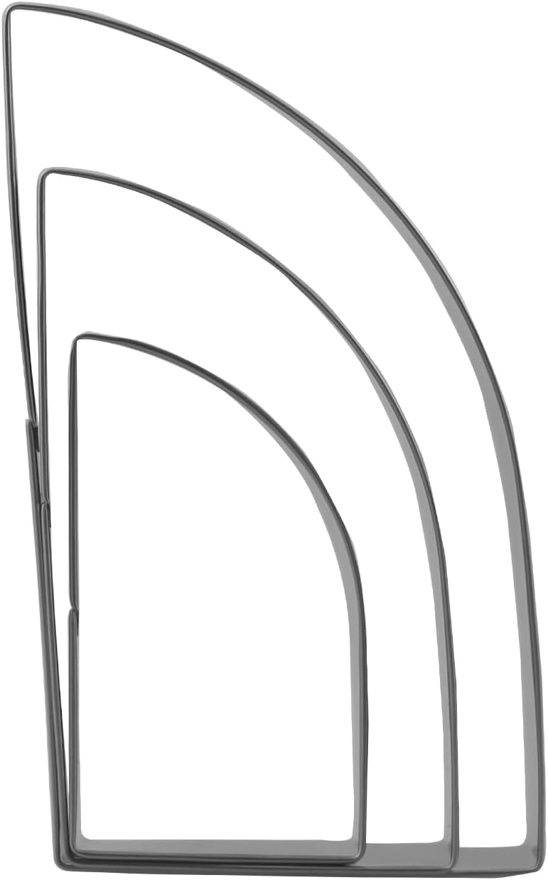 Keewah Half Arch Cookie Cutter Set - 5”,4”,3” - 3 Piece - Stainless Steel