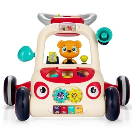 Knick Knack Baby Walker is Designed to Support Your Child's Early Steps with its Adjustable Speed Mechanism, ensuring a Safe and Comfortable Experience as They Learn to Walk.