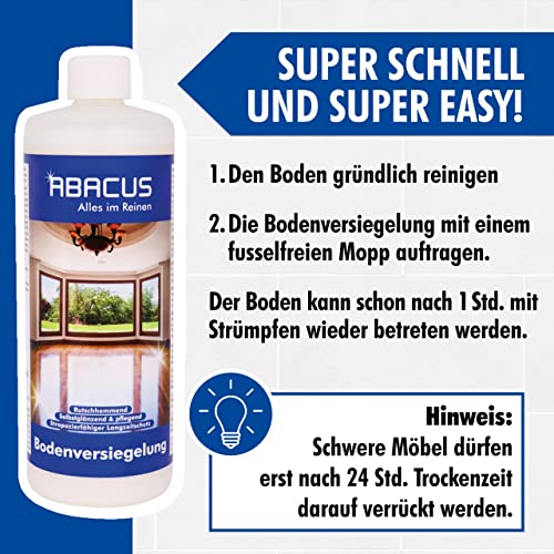 Laminatreiniger Abacus Bodenversiegelung für effektiven Bodenschutz