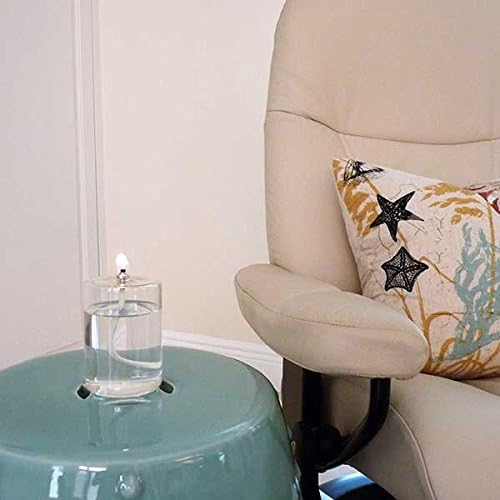 Firefly Fuels-4 Inch Refillable Glass Oil Candle