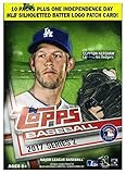 2017 Topps Series 2 Baseball EXCLUSIVE Factory Sealed Retail Box with 100 Cards & Special MLB SILHOUETTED BATTER LOGO PATCH Card! Loaded with Rookies & Inserts! Look for Autographs & Relics! 