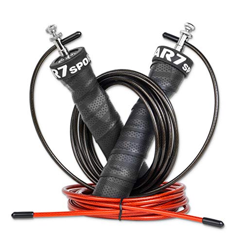 Jump Rope Springseil mit Tasche (Purple)