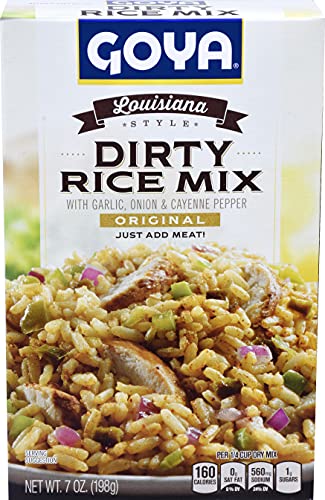 dirty rice mix - Goya Foods Louisiana Style Dirty Rice Mix, 7 Ounce (Pack of 12)