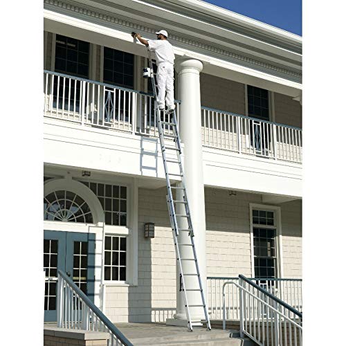 Werner 24 ft. H x 18 in. W Aluminum Extension Ladder Type II 225 lb.