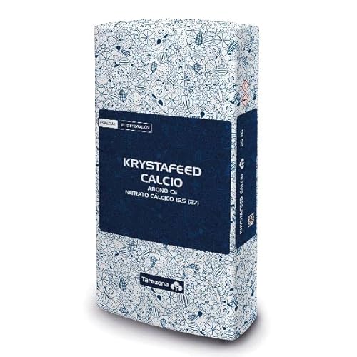 Nitrato de calcio. Ca(NO3)2. N. 15.5% Ca 27%. Envase de 25 Kg. Fertilizante rico el nitrógeno para crecimiento y calcio para suelos acidos o sustrato
