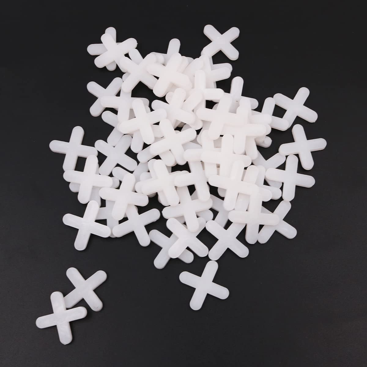 Pack of 1200 NUZAMAS Tile Spacers 5.0mm Slab Spacers Plastic Cross Shaped,for Accurate Tile Positioning DIY Paving Tiling Garden Slabs Wall Tiler - Image 3