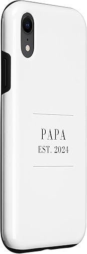 Miniatura 3 de iPhone XR Papa Est 2024 Minimalist Stylish Case