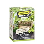 ALGOFLASH NATURALSOL Activateur de Compost, Jusqu'à 2,7 m³, 1,8 kg, UAB, ACTIBIO18N