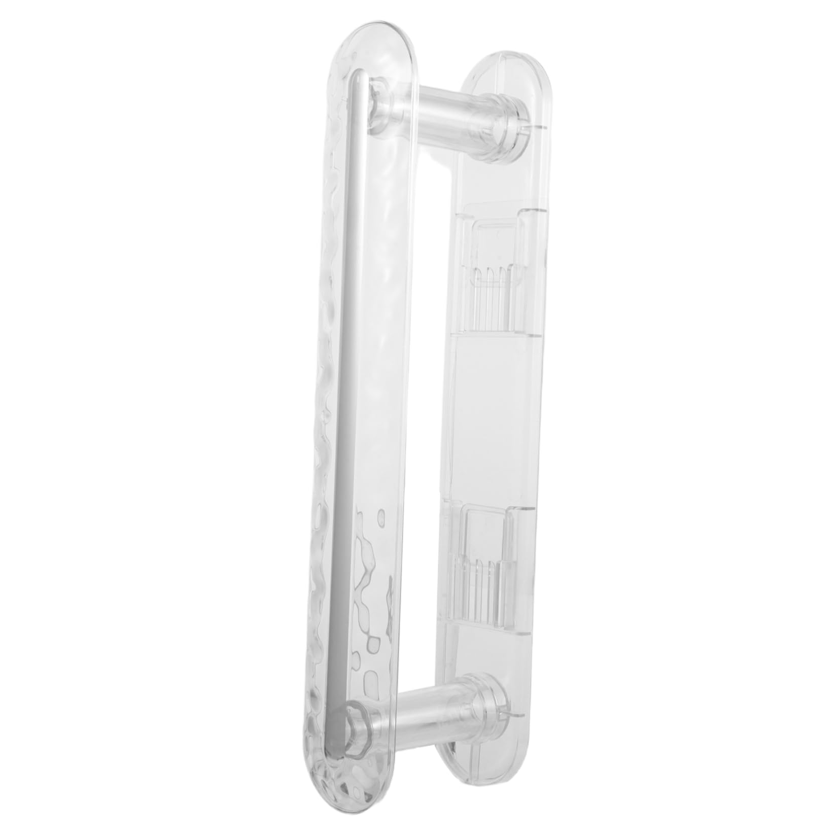 Retractable Wall-Mounted Clothes Hanger Organizer Space-Saving Coat Rack for Laundry Room Easy No-Drill Installation Plastic Holder for Closet