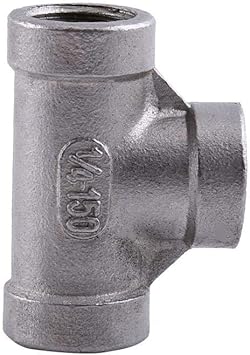 Amazon Com 1 4 Npt Tee Pipe Fitting 304 Stainless Steel Female Threaded Tee Quick Connector 3 Way T Pipe Fitting Dn15 Industrial Scientific Amazon Com 1 4 Npt Tee Pipe Fitting 304 Stainless Steel Female Threaded Tee Quick Connector 3 Way T Pipe Fitting Dn15 Industrial Scientific