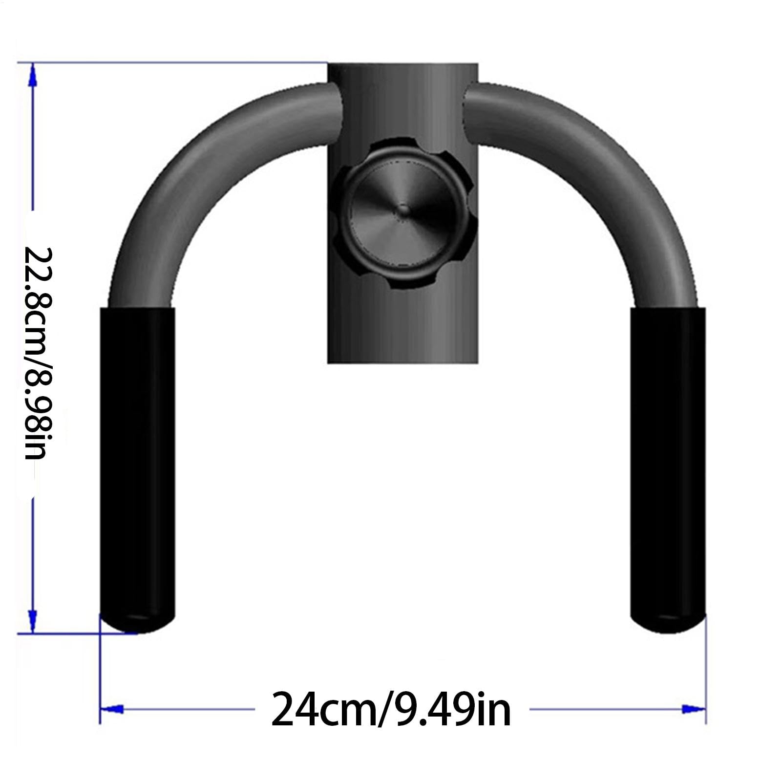Pull Up Handles, U-Shaped Squat Handle, Workout Handle for Gym, antypoślizgowy uchwyt do martwego chwytu, sprzęt do treningu siłowego, uchwyty do podnoszenia ciężarów, akcesoria do ćwiczeń fitness,