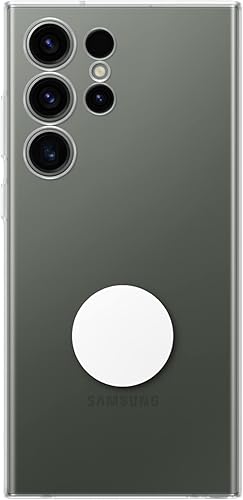 Miniatura 9 de SAMSUNG Funda protectora para Galaxy S23 Ultra Clear Gadget con empuñadura, soporte, material premium, soporte desmontable para accesorios, versión