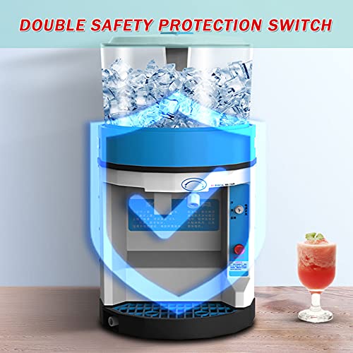 DUTUI Eisbrecher 350W Hochleistungs-Automatik-Smoothie-Maschine Schneemaschine Rasierte Eismaschine Für Den Gewerblichen… – Bild 5