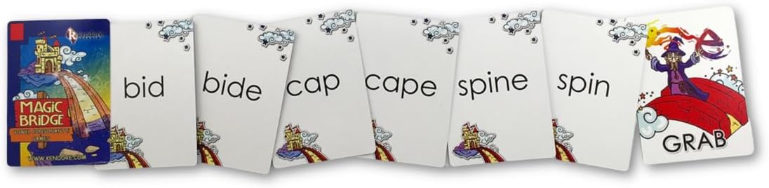 Magic Bridge: Vowel Consonant E Card Games