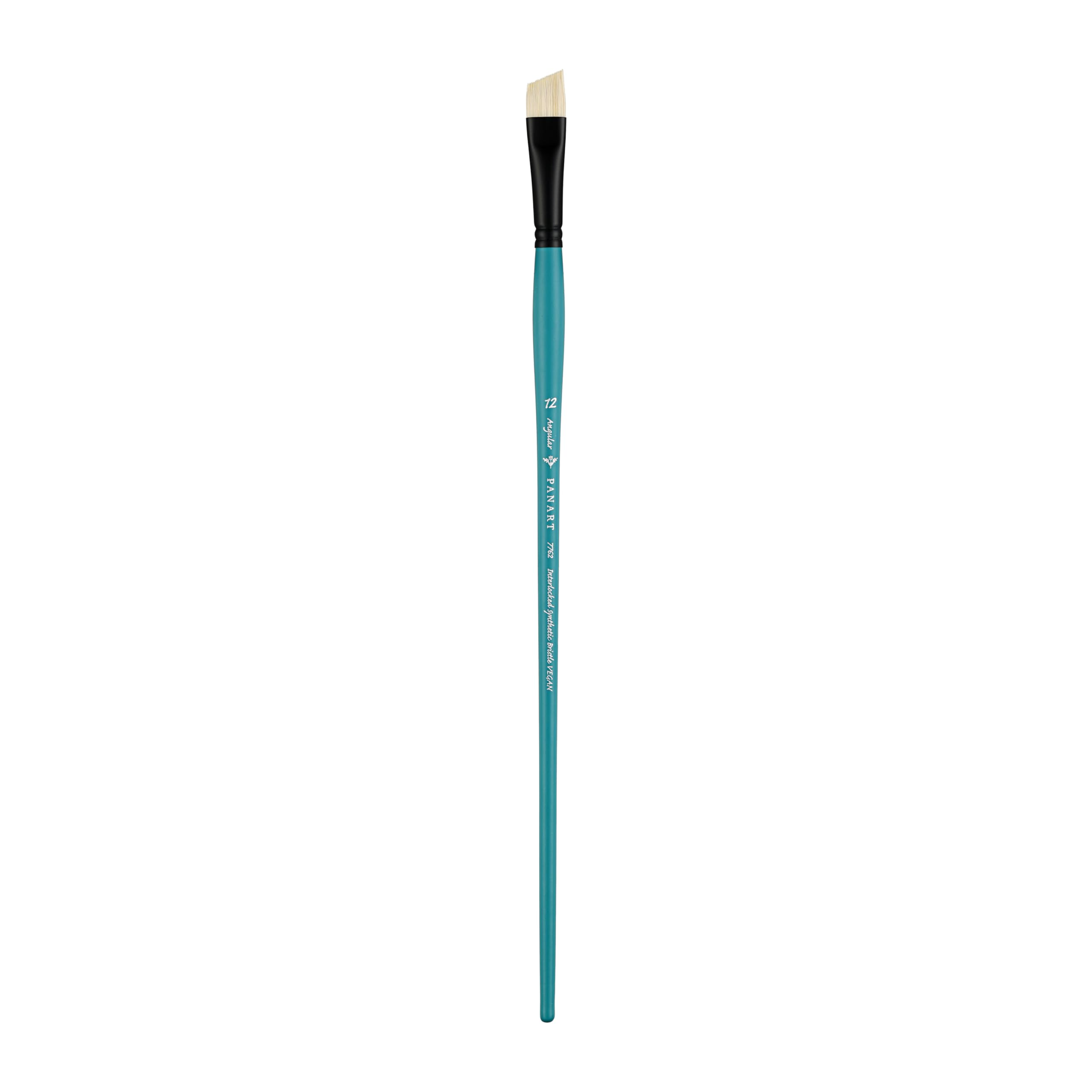 Pan Art Bristle Angular No. 12, Detail & Wash Brush for Oil Paints