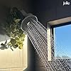 The Jolie Filtered SHOWERHEAD with Shower Water Filter System- High Pressure Showerhead, Hair and Skincare Accessory to Improve Beauty and Personal Care Routine (New Brushed Steel)
