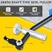 Acymner 58430 Shaft Type Seal Puller | Universal Seal Puller, Camshaft & Crankshaft Oil Seal Removal Tool, Seal Puller Tool, Blind Seal Extractor for Automotive and Motorcycle Engine Repair