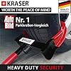 KRASER KR820 Heavy Duty Wheel Clamp, N1 Germany, Adjustable 7-11,4 in, Anti-Drill Ball, Universal Wheel Car Boot Anti Theft Lock Device for Vehicle Truck, Van, Golf Cart, Camper #1
