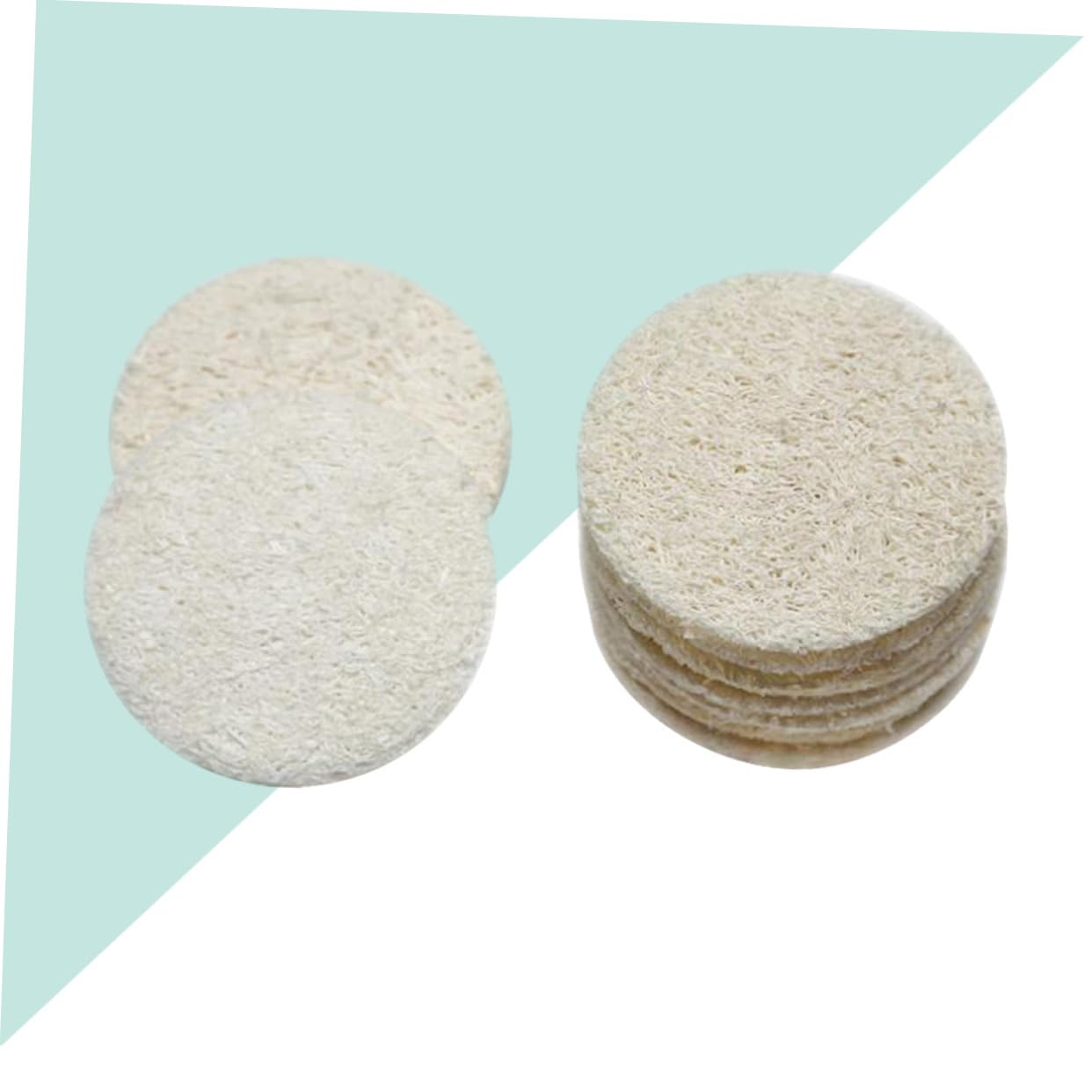 DOITOOL 54piezas Esponjas De Loofah Para Desmaquillado y Limpieza Facial Para Baño y Cuidado Secado Rápido y