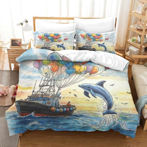 Parure de lit cascade 3D en microfibre premium ultra douce