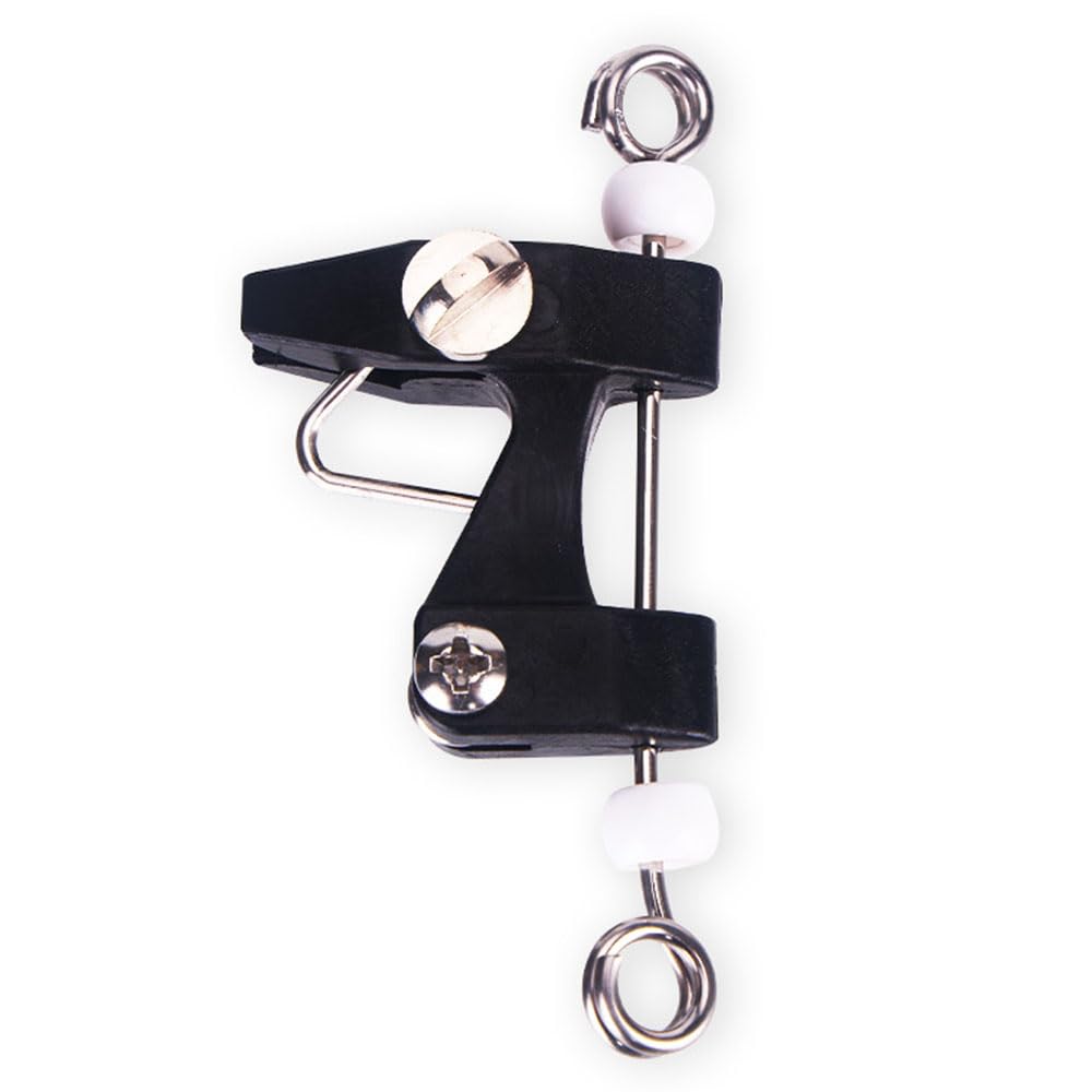 Downrigger Release Clips, Adjustable Tension Outrigger Gear Trolling Clip, Outrigger Release Clips for Outdoor Sea Fishing (White)