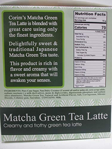 Té Matcha Green Latte 12 tazas individuales miniatura 2