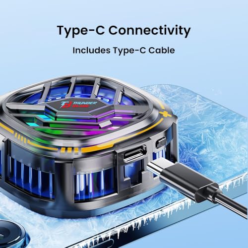 Image of Mobile Cooler Gaming Fan Cooler for Mobile with Type-C