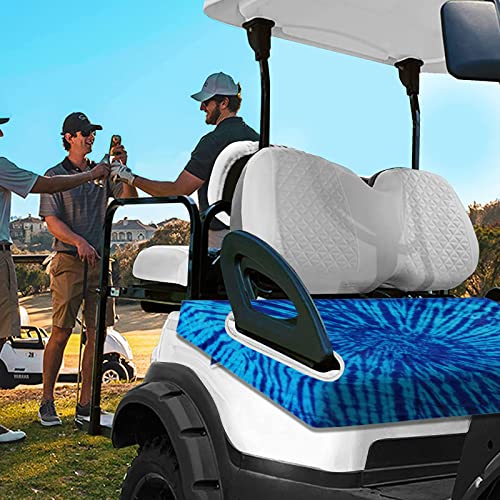 Intermaka Golf Cart Seat Blanket, Golf Cart Seat Towel For 2-Person Seats Club Car, Universal Golf Cart Accessories, 52X32'', Machine Washable (Tie Dyeing) #TOP1