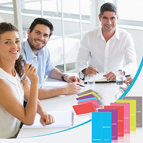 36 Pcs Top Spiral Steno Pads And Pocket Notebook Set 6" X 9" Steno Pads Notebook For Writing 3" X 5" Mini Notebooks 75 Sheets Lined Note Pads Spiral Notepad For Office Home Accessories School #TOP5