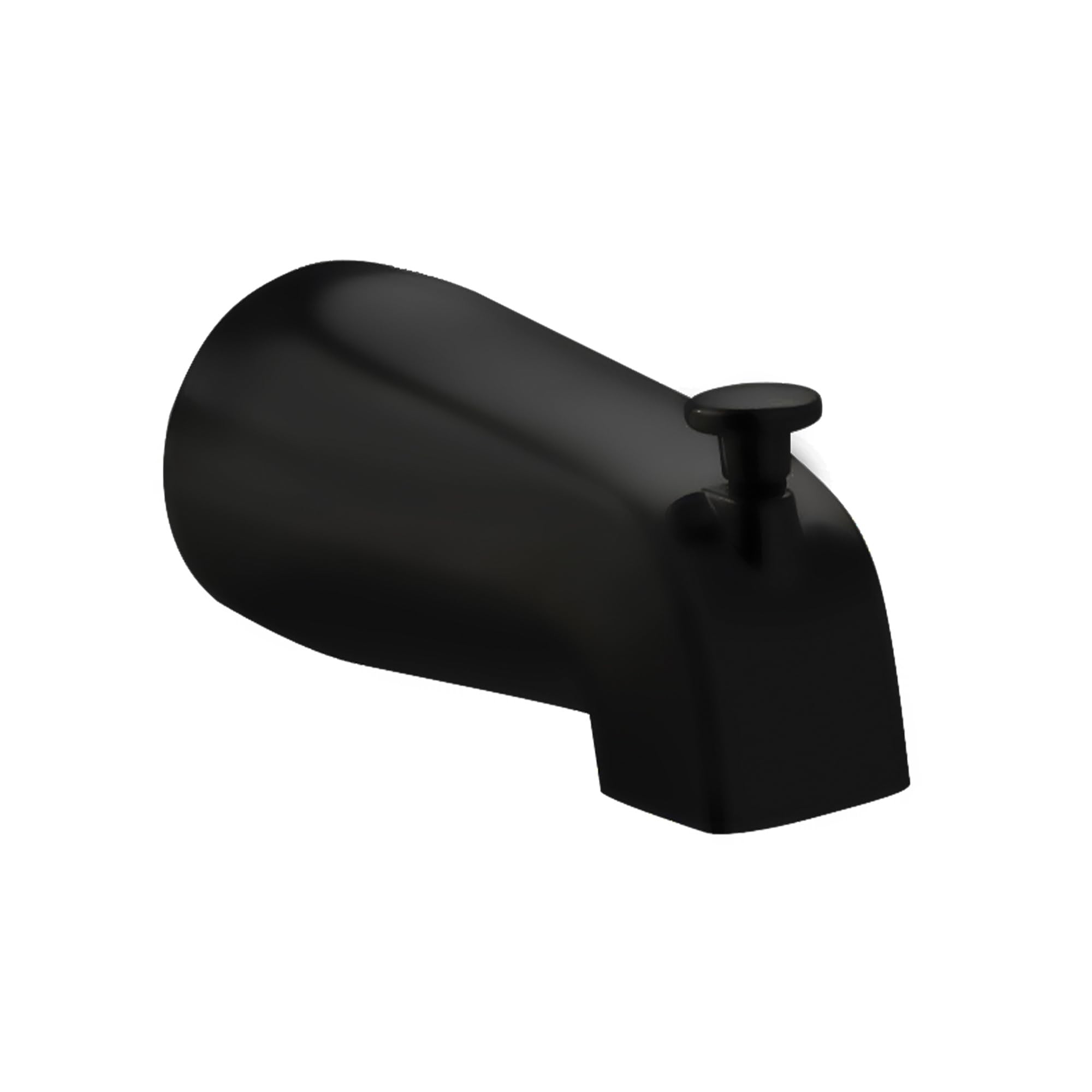 Bec de baignoire noir mat avec inverseur haut de gamme PULSE 3010-TS-MB