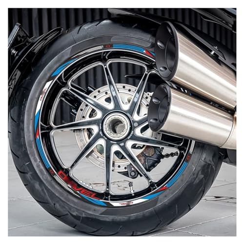 Bande décorative décalcomanie moto pour restaurer et protéger le carénage de votre Diavel 1200