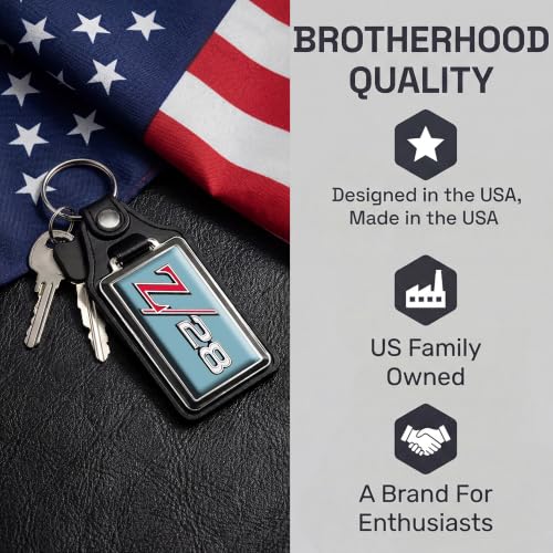 Image of Brotherhood Car Key Chain for Camaro - Classic Models Keychain