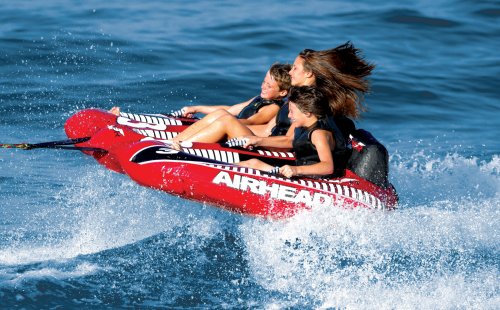 Airhead Viper, 1-3 Rider, Towable Tube For Boating #TOP3