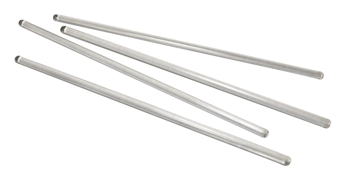 Glass Stirring Rods - 6 in. Length x 5 mm Diameter