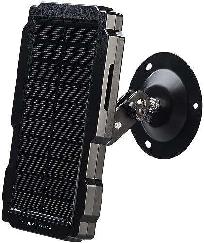 Jagdkamera Solarpanel Mit 6000mAh Akku - IP66 Wasserdicht Für WingHome, Bushnell, Spypoint