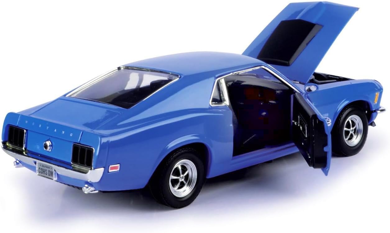 1970 Boss 429 Dark Blue Timeless Classics Series 1/18 Diecast Model Car by Motormax 73154blue