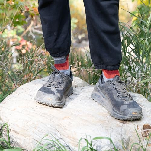 Image of GRIP6 Crew Socks - Merino Wool Socks Made in the USA, Lightweight Wool Hiking Socks, Crew Socks for Men and Women