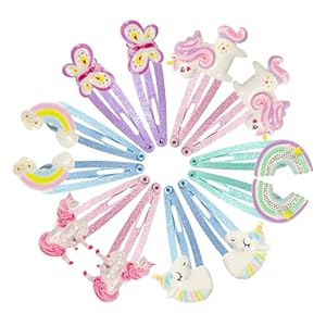 Bzzerumy BZZC0515 Spinki do Włosów 12 sztuk