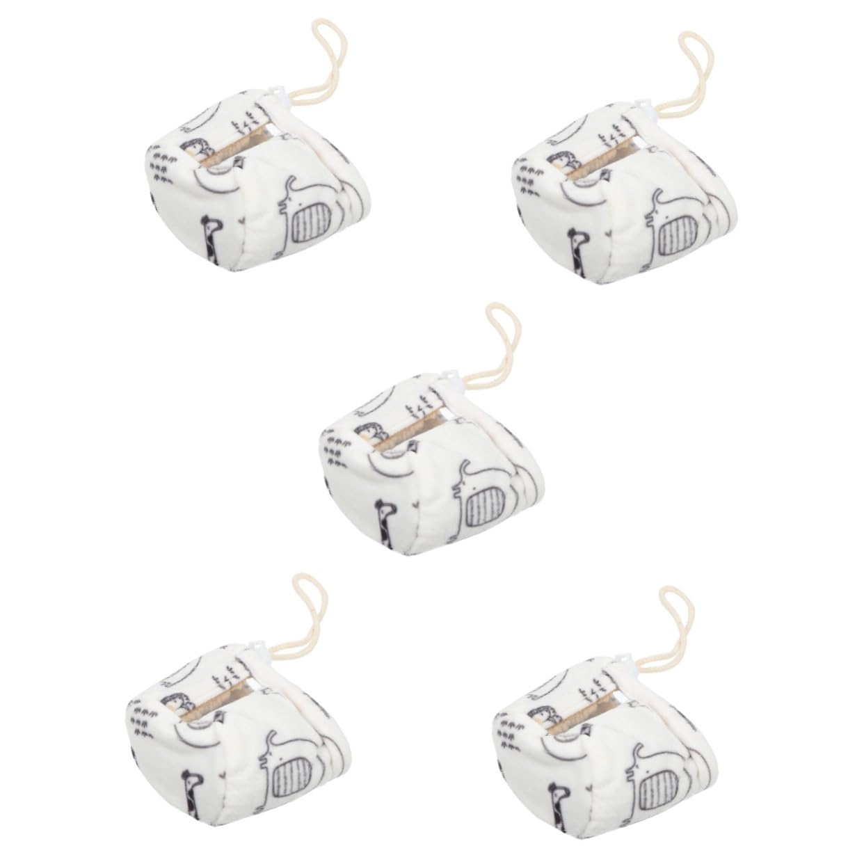 Toyvian 5stücke Adorable Bottle Cover Waschbarer Fläschchen-Schutz Mit Sichtfenster Anti-Drop Sleeve Für Zuhause Kindergarten Und Unterwegs Hochwertige Verarbeitung Innovatives Design