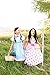 Little Adventures Bo Peep Dress up Costume (Medium) - Machine Washable Child Pretend Play and Party Dress with No Glitter