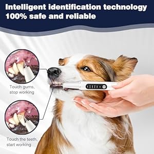 Dog Plaque Remover for Teeth,Dog Tooth Tartar Remover,5 Modes Pet Ultrasonic Tooth Cleaner, Dental Care Teeth Cleaning Kit, Teeth Cleaner for Large and Small Dogs