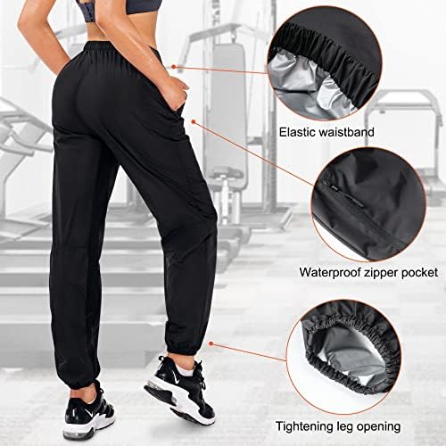 Sauna joggingbroek sportbroek dames afslankende broek