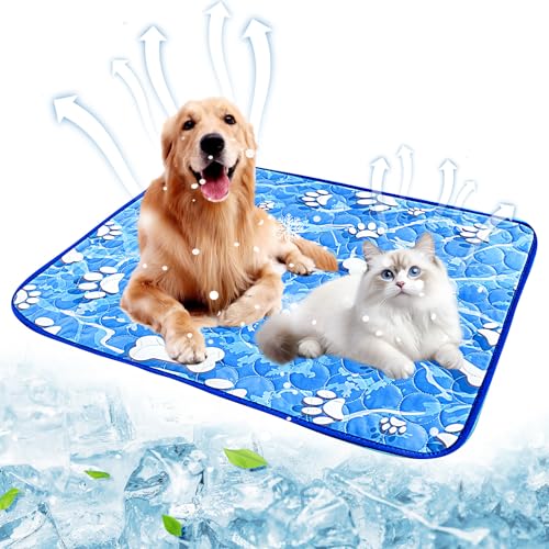 Tapis Rafraîchissant Chien,Tapis Rafraîchissant pour Chiens et Chats