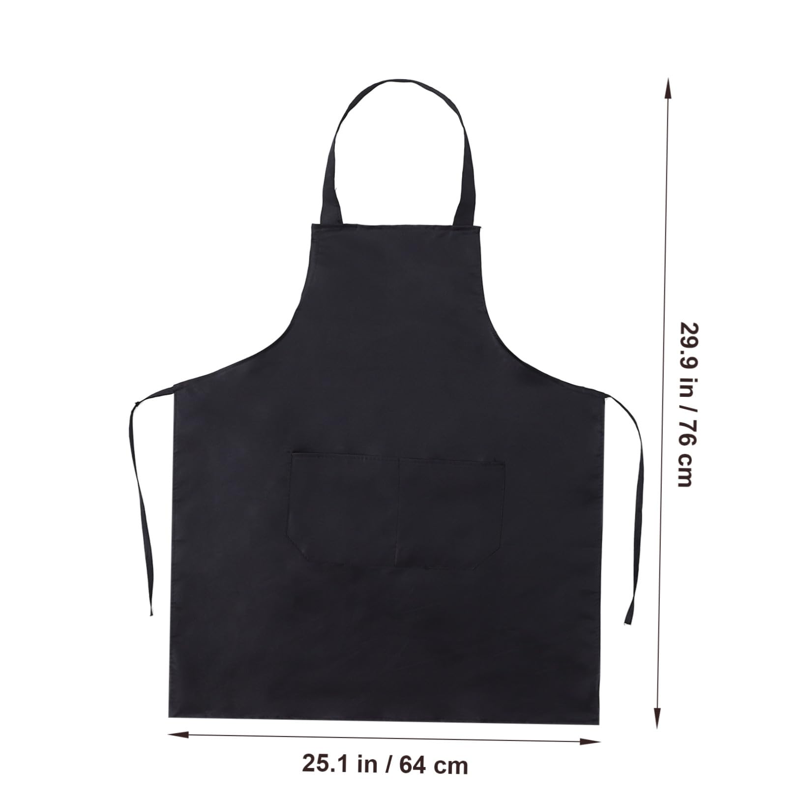 ERINGOGO 12 Pièces Tabliers de Cuisine Unisexes avec Poches Style Suspendu Protection Éclaboussures Confort pour Cuisine Salon Coiffure Atelier et Jardinage