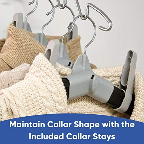 Clothes Drying Rack - Laundry Butler 3 Hanger Essentials Set - Energy and Space Saving Design - Thumbnail 4
