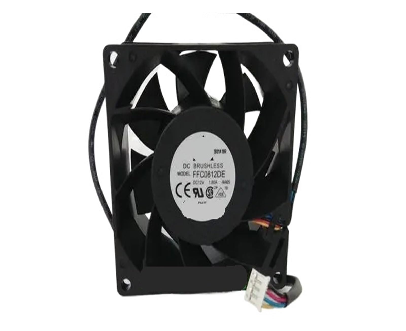PEQYUACTE FFC0812DE DC12V 1.80A 80 * 80 * 38MM Four line Control Fan