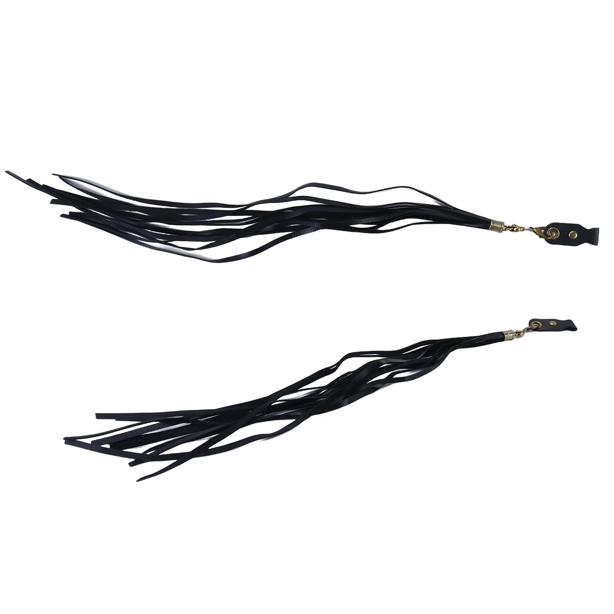 1 paio di copri-impugnatura universale per manubrio in pelle PU per moto, freno e frizione, con nappa, accessori decorativi per moto