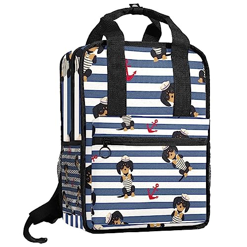 Sac à dos garçon teckel multicolore pour stimuler l'imagination